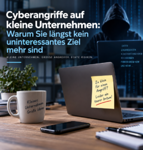 Mehr über den Artikel erfahren Cyberangriffe auf kleine Unternehmen: Warum Sie längst kein uninteressantes Ziel mehr sind